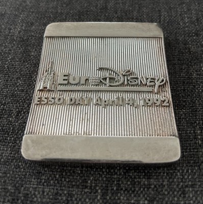 Disney Plakette Esso Day 1992 - Disney World Disneyland Paris