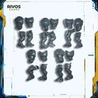 Reivers Torso and Legs x 5 - Space Marines - 40K Bits
