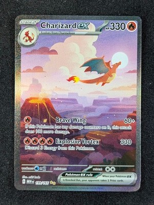 Charizard ex #199 from Scarlet & Violet 151 ((2023)) – Pokémon card