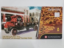 Ertl 1918 Mack AC Bulldog Flatbed Truck Texaco 1:32 Die Cast Metal Bank Delivery