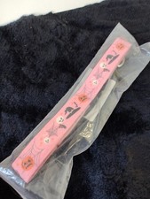 NIP Pink Halloween dog collar size M