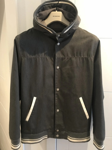 Head Porter Plus Line Blouson Hooded Varsity Jacket