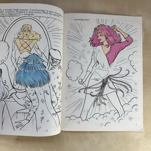 JEM Vintage Sticker Fun Hasbro Golden 1986 Jem and the Holograms Gebraucht RAR! - Bild 9 von 18