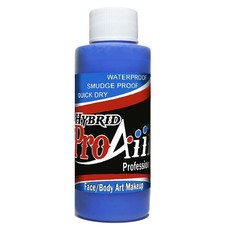 Face Painting Makeup - ProAiir Waterproof Makeup - 2.1 oz 60ml Blue Screen