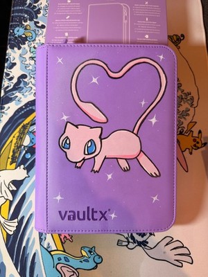 Vault x 4-Pocket Binder 360 MEW Customised Purple Pokémon