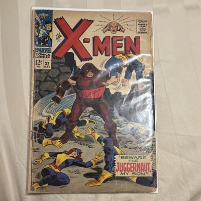Marvel Comics The X-Men #32 Beware the Juggernaut My Son 1967 Juggernaut