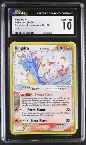 Kingdra δ graded CGC 10 for sale on eBay