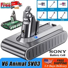 21.6V Battery For Dyson V6 SV03 SV04 SV05 DC58 DC59 DC61 Handheld Animal 9500mAh