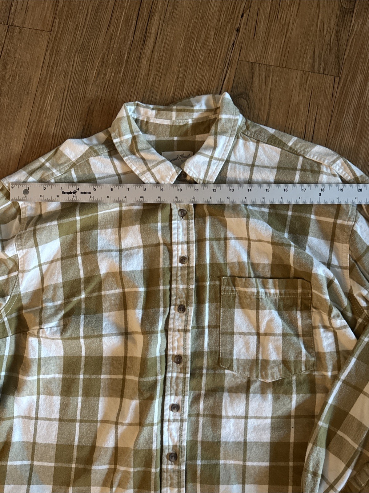 Universal Thread Oversized Flannel Button Up Shir… - image 7