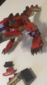 LEGO CREATOR: Red Creatures (31032) Not complete, As-Is