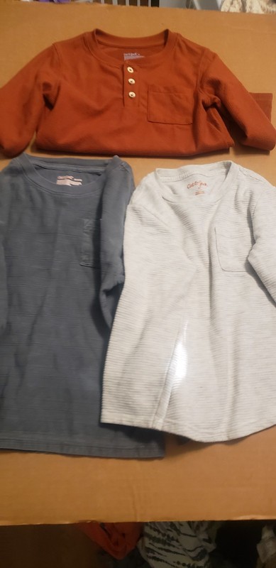  Cat & Jack size 5T/4T bundle of long sleeved tops