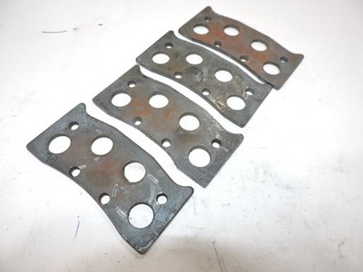 Performance Friction Brembo rear brake pad spacers 7736 style .125 steel Nascar