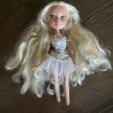 Bratz Dance Celebritiez Cloe Doll Ballerina Silver Ballet Slippers 2001