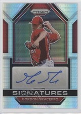 2023 Panini Prizm Signatures Hyper Prizm Gordon Graceffo #SIG-GG Auto 0jm6