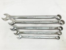 Snap-on Combination Wrench Set 1/2,7/16,3/8,5/16,1/4 OEX16B-OEX8B 5pcs