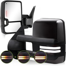 Switchback Towing Mirrors for 2007-2013 Chevy Silverado/GMC Sierra