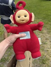 Teletubbies Po Plush Stuffed Animal Toy Doll, Small 8-12in, Red