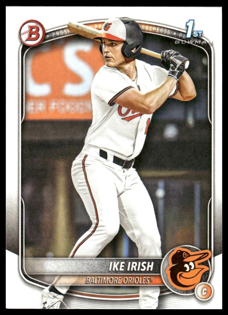2025 Bowman Draft #BD-16 Ike Irish