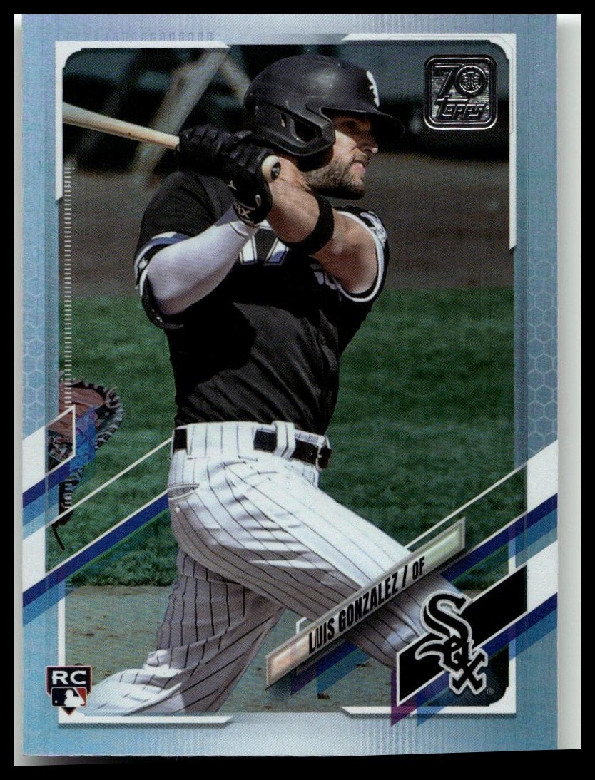 2021 Topps Update #US301 Luis Gonzalez Chicago White Sox Rainbow Foil