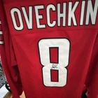 Alexander Ovechkin Washington Capitals Autographed Jersey #8 Hockey NHL JSA