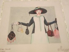 TREE OF LIFE-MAGGIE/CALLER-HANDPAINTED NEEDLEPOINT CANVAS