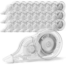 30 Pcs Correction Tape, 39.4 Ft White Wrong Out Tear-Resistant Bulk, Instant ...