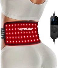 Red Light Therapy Belt Infrared 660nm 850nm for Pain Relief & Joint Inflammation