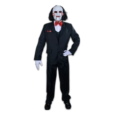 Trick Or Treat Studios Billy Puppet Halloween Outfit Saw Adult No Mask Tuxedo 