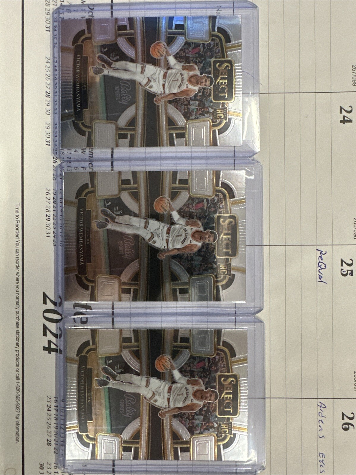 2023 Panini Select Victor Wembanyama Silver Prizm Concourse Rookie RC #87