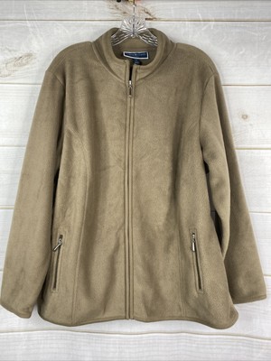 karen scott zero proof fleece jacket