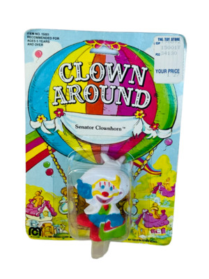 Mego Clown Around Toy Figure 1981 mount studio carnival Senator Clownhorn ALC1
