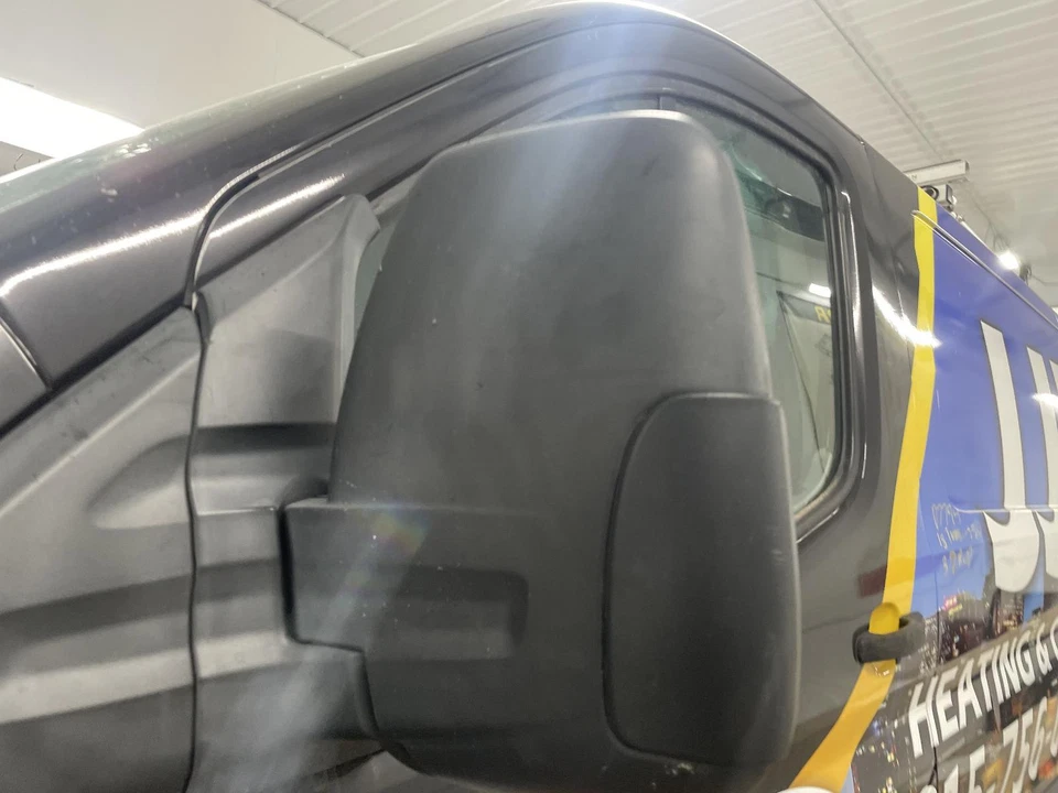 Used Left Door Mirror fits: 2018 Ford Transit 250 power low roof 83`` overall ve - Image 3 of 4
