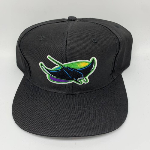 Vintage Tampa Bay Devil Rays MLB Logo Athletic Hat Snapback Cap New Men