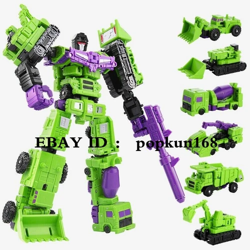 Neu Robot BHX Devastator Engineering Truck Combiner Actionfigur Spielzeug Kind Geschenk - Bild 11 von 14