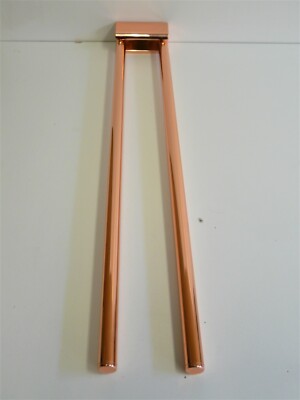 Towel Holder, Keuco Smart, Copper Glossy, Towel Bar, Swiveling