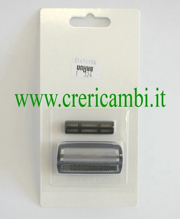 Cassette Lamine Blu Originali Rasoio Elettrico CombiPack Interface Excel BRAUN - Immagine 2 di 2