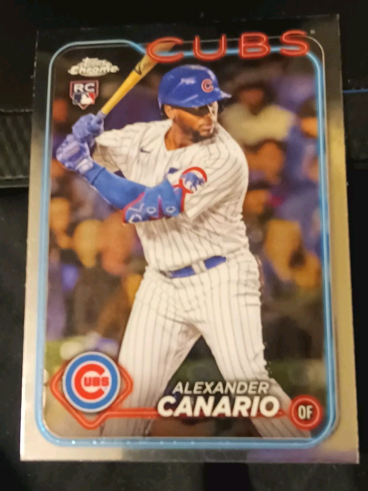 2024 Topps ⭐Chrome⭐ #174 Alexander Canario ⭐RC⭐ Chicago Cubs