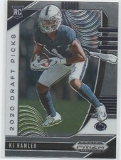 2020 Prizm Draft Picks #122 KJ Hamler DENVER BRONCOS Rookie Card 21. rookie card picture
