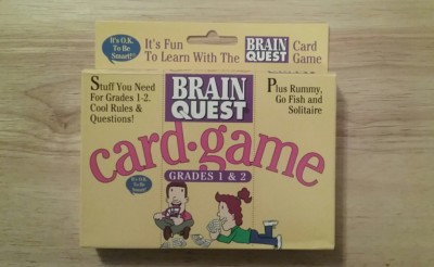 Workman Publishing Brain Quest Card Game Grades 1 & 2 