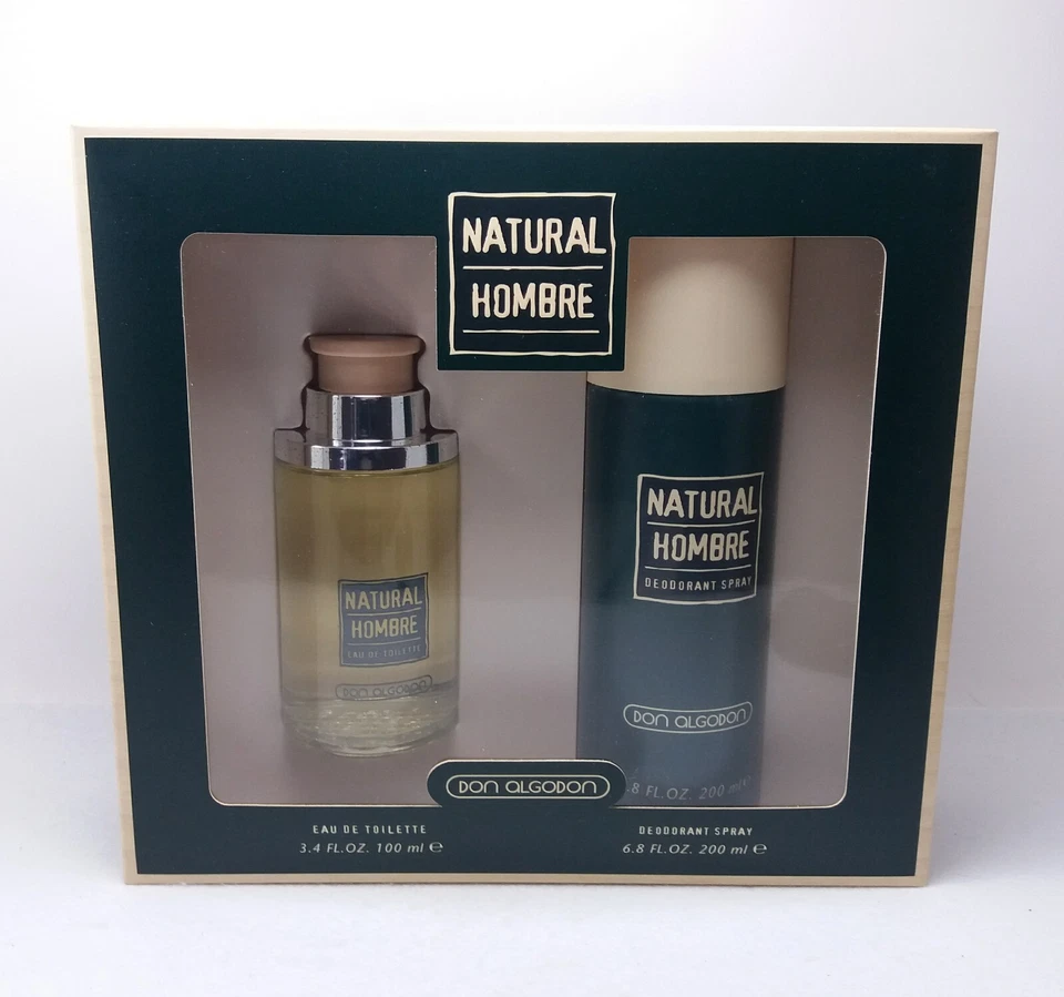 Natural Hombre Don Algodón Eau De Toilette De 100ml + Desodorante De 200ml... - Imagen 3 de 4