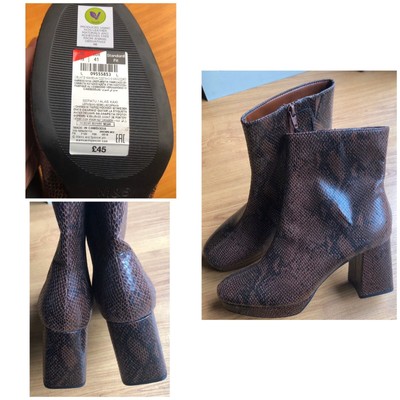 m&s ladies vegan boots