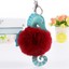 thumbnail 36 - 2020 New Cute Pineapple Fur Ball Keychain Bag Car Pendant Keyring Birthday Gifts
