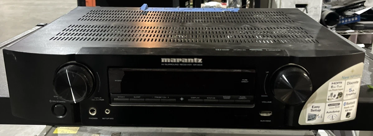 marantz AVサラウンドレシーバー NR1403 Customer Reviews: Marantz NR1403 5.1-channel home theater receiver