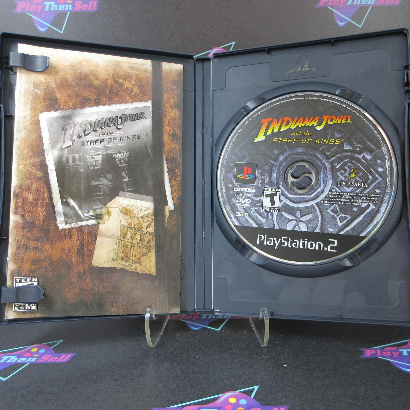 Indiana Jones and the Staff of Kings PS2 PlayStation 2 - Complete CIB 23272337353 | eBay