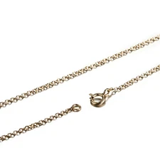 925 Sterling Silver Men Women 1MM Cuban Chain Necklace 16in/18in/20in/22in/24in