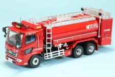 ACT CAR 1/64 Morita Mito City Fire Department Large Water Tank Truck Sakuramizu