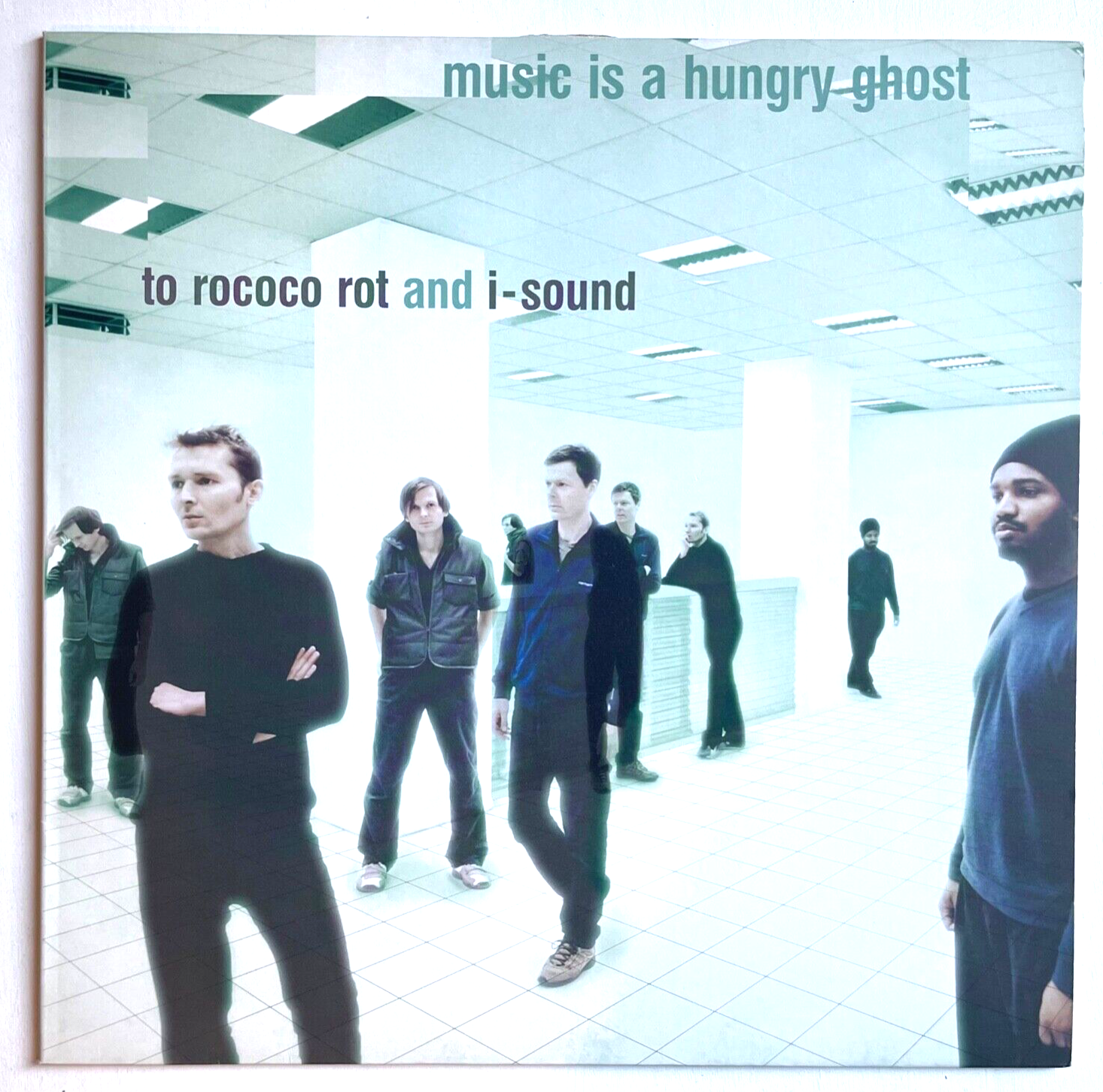 To Rococo Rot And I-Sound - Music Is A Hungry Ghost * Vinyl Lp 2001 Free P&P UK