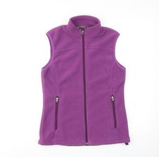 Rei Womens Purple Gilet Jacket Size Xs Zip
