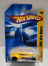 Hot Wheels 2007 New Models Split Vision Yellow 36 K6168-0917P D1 New Sealed