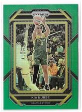 2023 Panini Prizm WNBA Green Prizm #14 Kia Nurse Seattle Storm UConn Huskies
